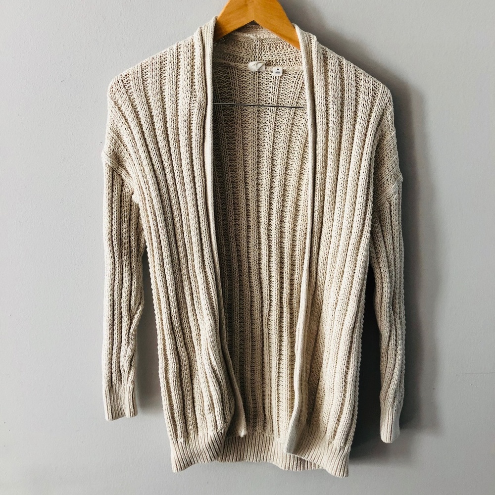GAP Cream Cardigan